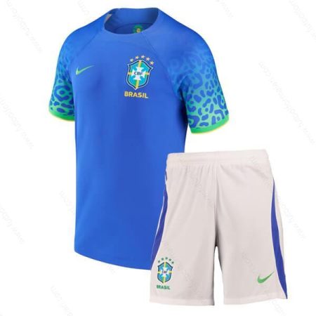 Brezilya Deplasman Çocuk Futbol Seti 2022