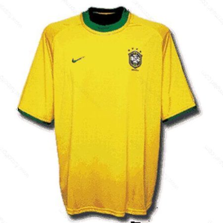 Retro Brezilya İç Saha Futbol Forması 2000